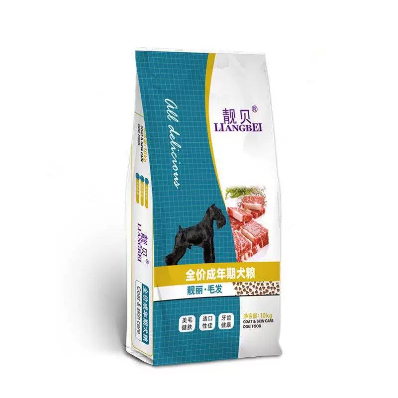 Liange Bright Coat Корм ​​для взрослых собак 10кг Coat Formula Тедди Корги Померанский бишон Голден Ретривер нейтральный корм для собак 10kg