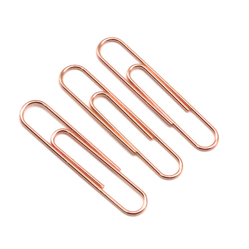 Golden Paperclip Creative Office Supplies Paperclip Exam Folder 50mm Paperclip Clip Wholesale