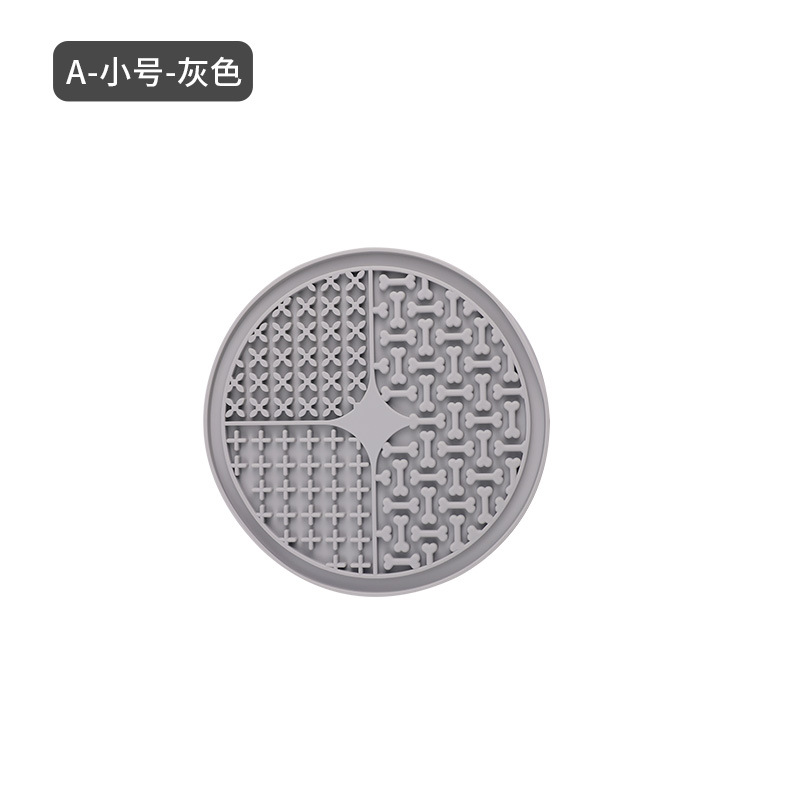Amazon caliente de grado alimenticio almohadilla de lamida de mascota succión almohadilla de mascota para perros varias formas de almohadilla de mascota para perros