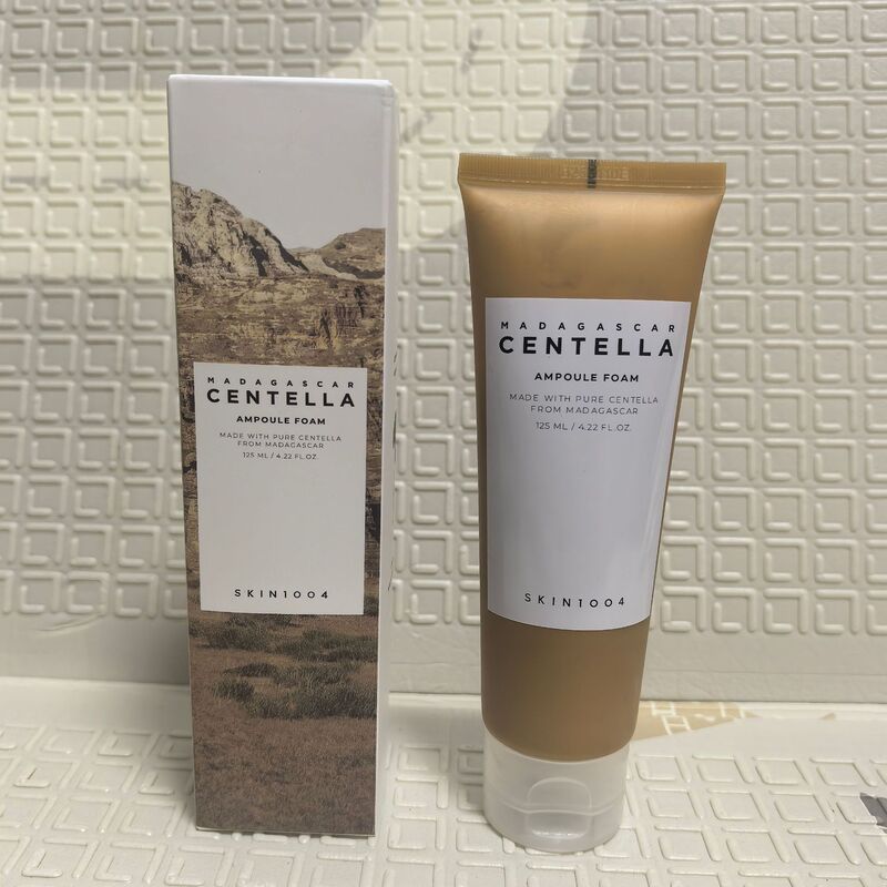 跨境 SKIN1004积雪草茶树洁面乳男女通用控油祛痘保湿洗面奶125ml|undefined