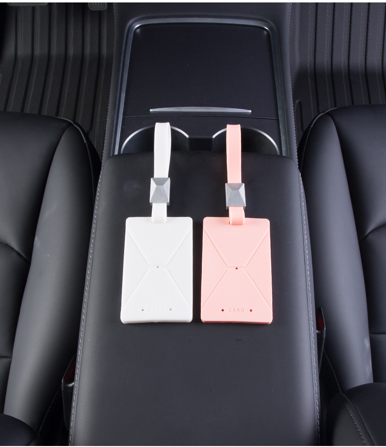 Suitable for Tesla Card Key Case New Version Modely/3 Soft Silicone Key Card Protective Case Wholesale
