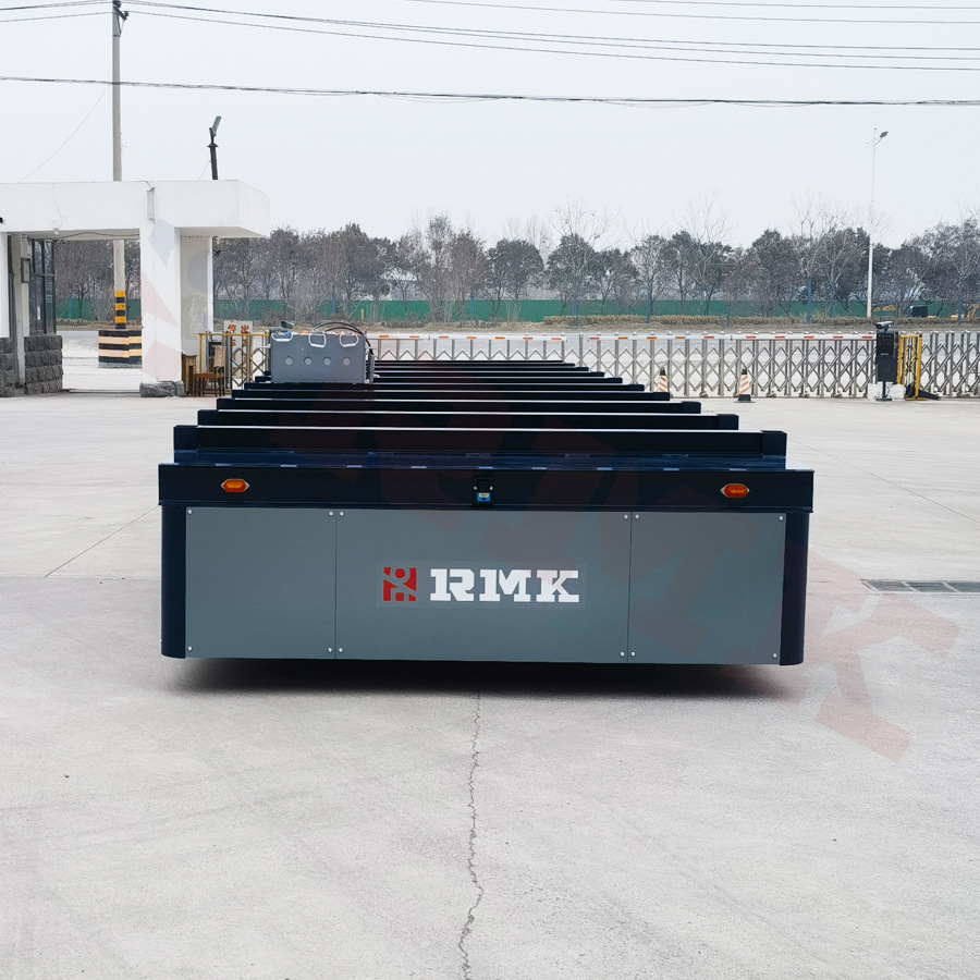 90°直角转弯电动平车 360°原地旋转电动平板车 大吨位平台车