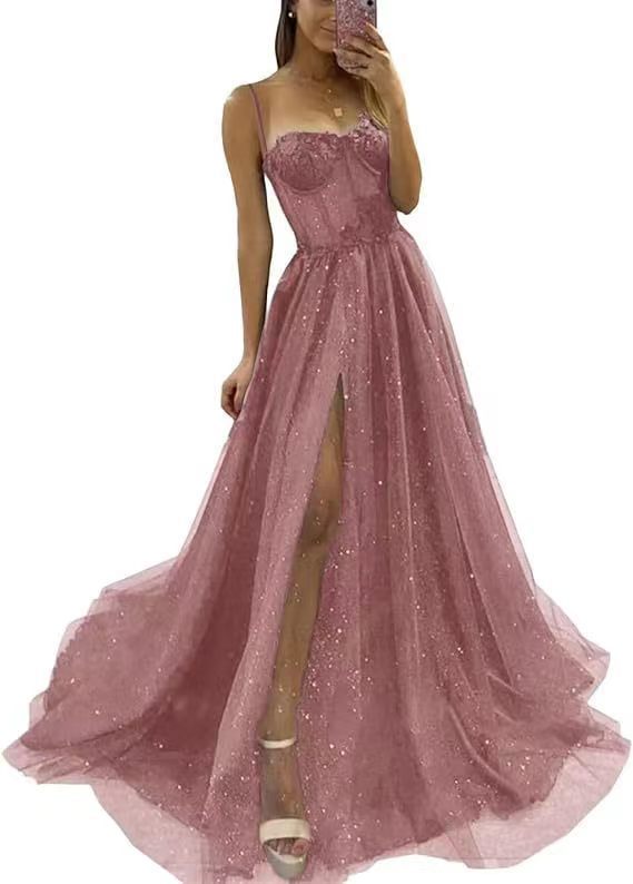 Europa y los EE.UU. lanza nuevo vestido de noche Aliexpress Amazon nuevo vestido de fiesta elegante de carácter largo image 18