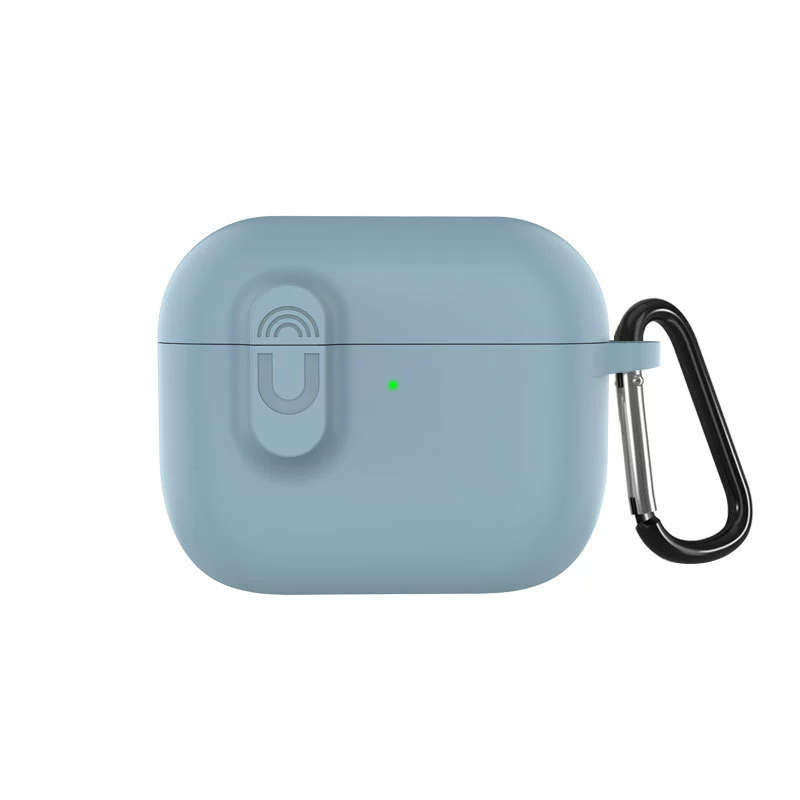 Apple, compatible silicone headphones, magnetic protective case