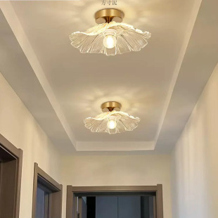 Internet-famous flower aisle lamp modern simple corridor staircase balcony cloakroom entrance hall entrance ceiling lamp