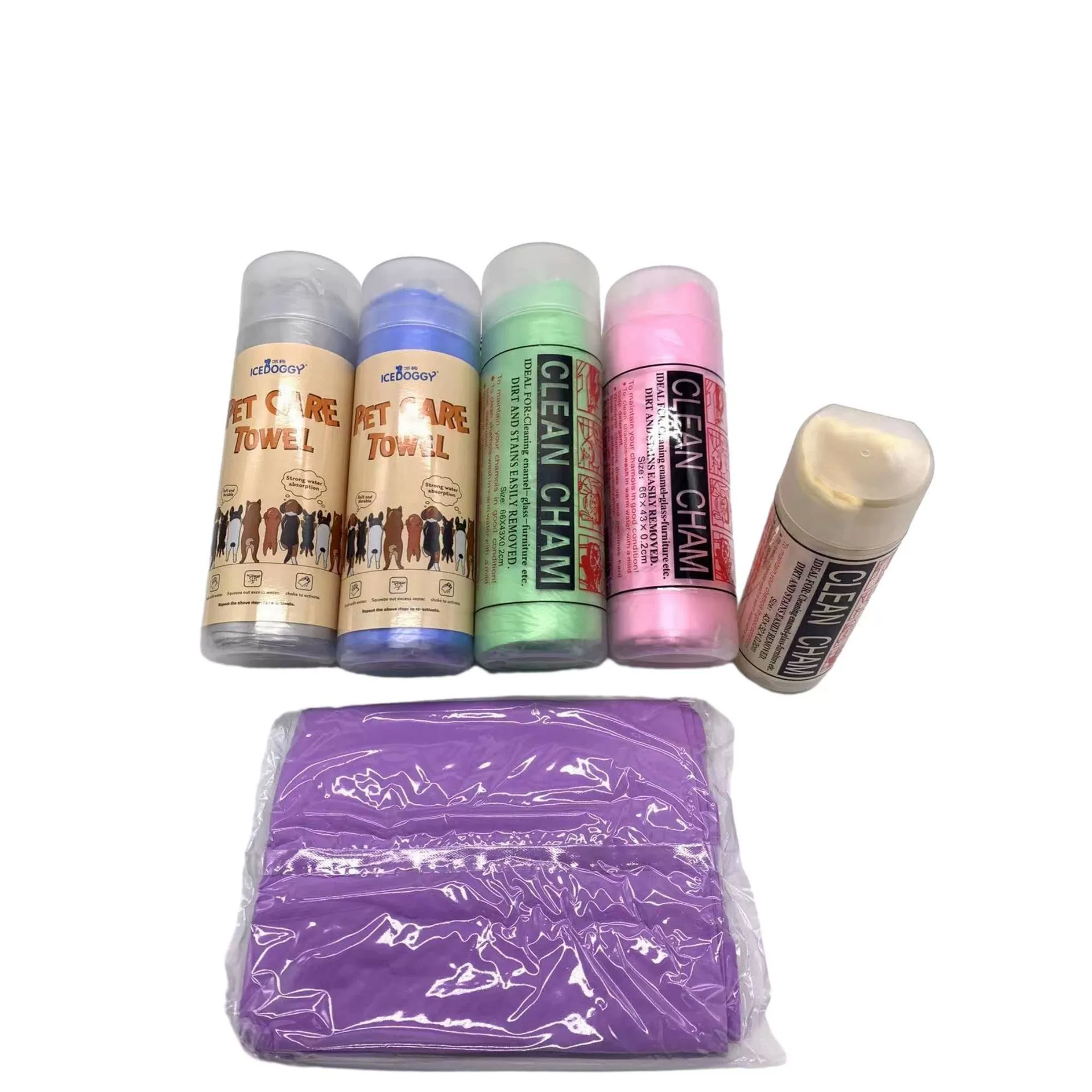 Фабрика домашних животных впитывает полотенце для домашних животных ведро для собак, принадлежности для купания большой быстросохнущие впитывающие полотенце для домашних животных оптом