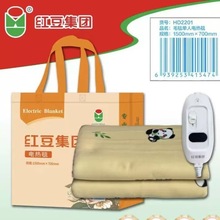 红豆集团乐天红豆电热毯单人双人双控调温智能冬天学生宿舍电褥子