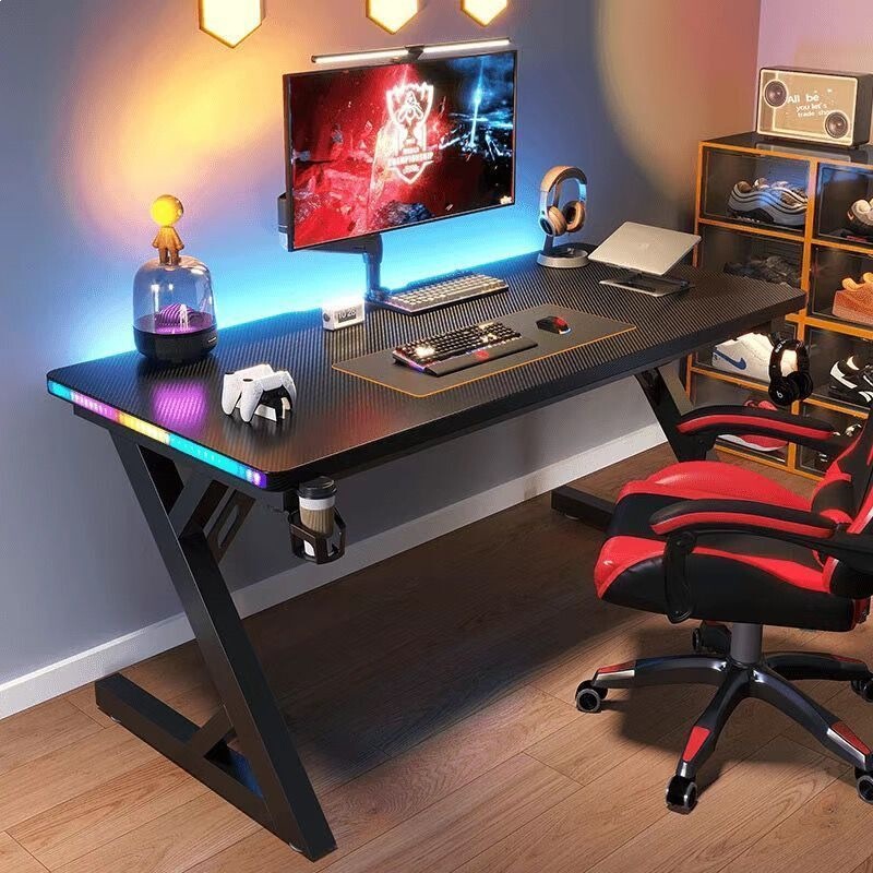 S3 Solid Wood Gaming Table, Office Desk, Desktop Table, Student Study Table, Study Desk, Home Computer Desk, Workbench S3 Solid Wood Gaming Table, Office Desk, Desktop Table, Student Study Table, Study Desk, Home Computer Desk, Workbench