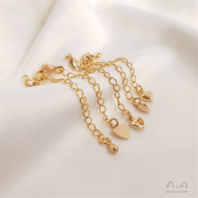 14K����ɫβ����L����������diy�ֹ��Ʒ������������