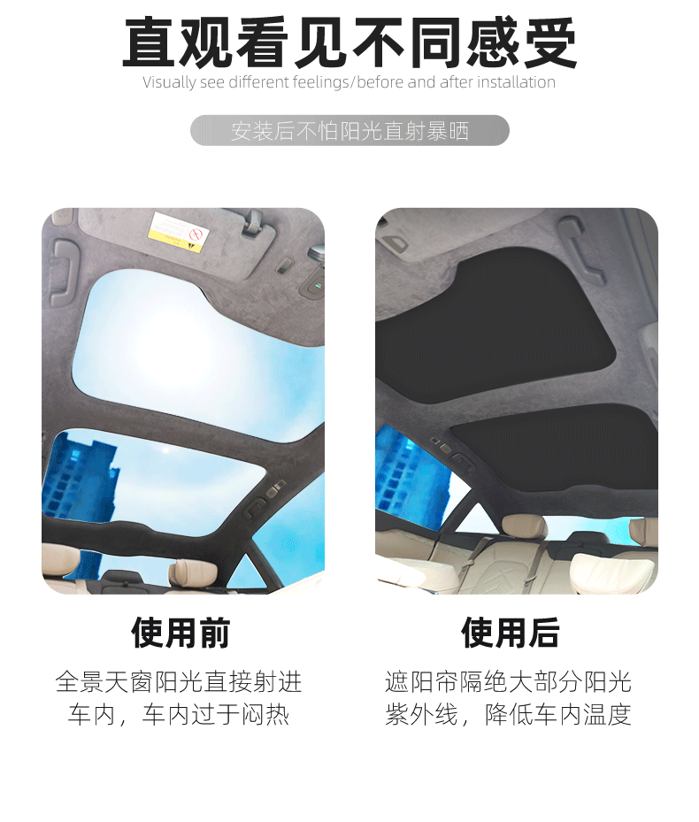 Suitable for Weilai ET7 Sunshade Sunroof Sunshade Roof Sun Protection Heat Insulation Baffle Car Supplies Modification Accessories