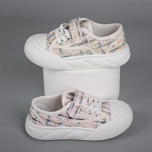 Children's Canvas Shoes 2025 Summer New Student Shoes Casual Sports Shoes Girls Soft Sole Low-Top Kidsren's Shoes Wholesale