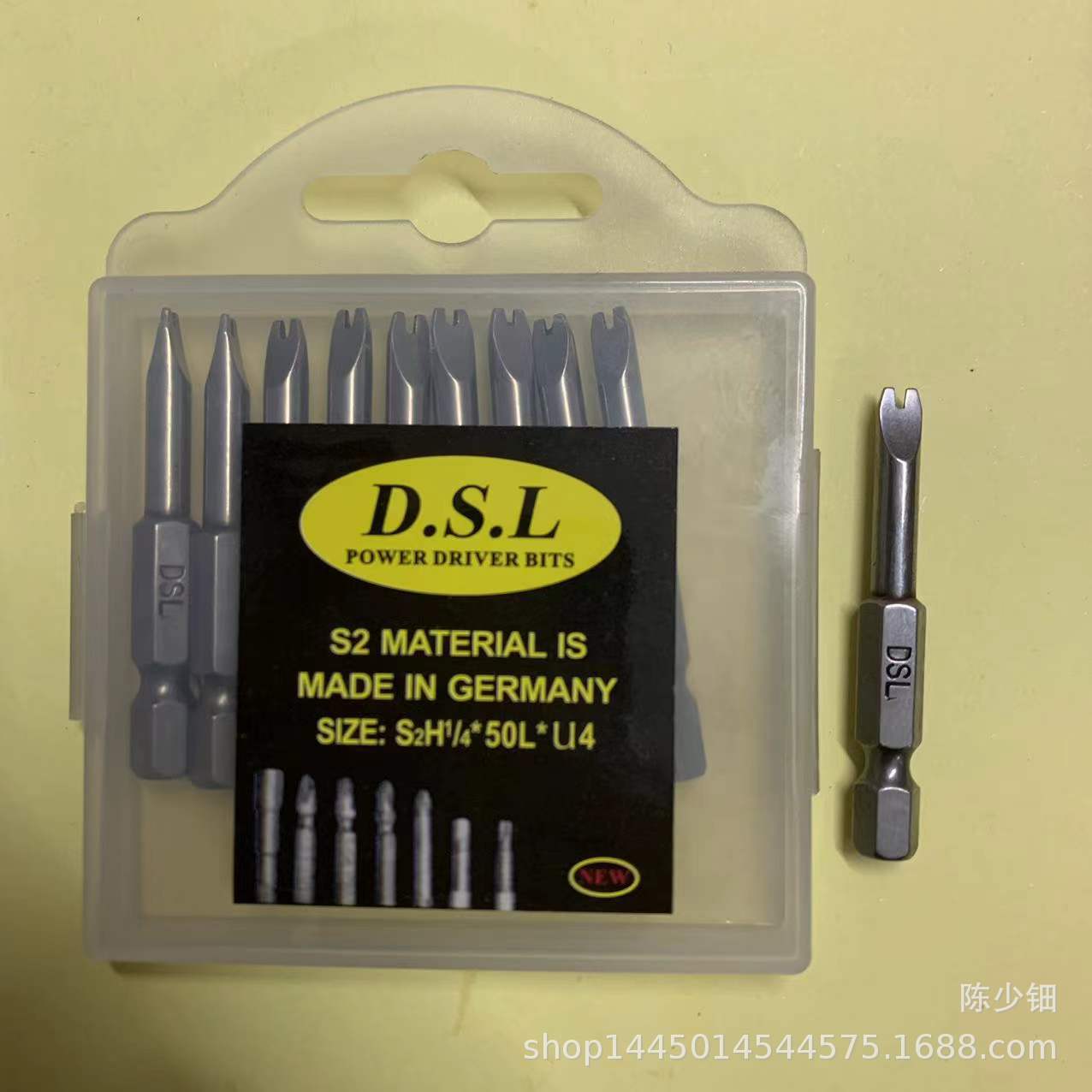 Fuente fabricante DSL Alemania S2 acero de una sola cabeza de forma especial endurecido lote cabeza triángulo cuadrado en forma de U en forma de Y