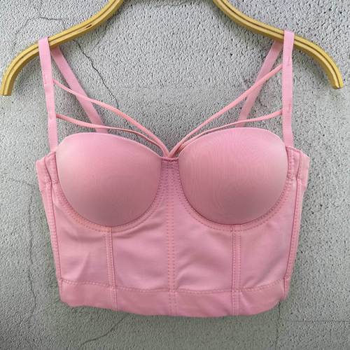 New style versatile cotton steel ring breasted summer style tube top vest trendy Korean style European and American hot selling bra