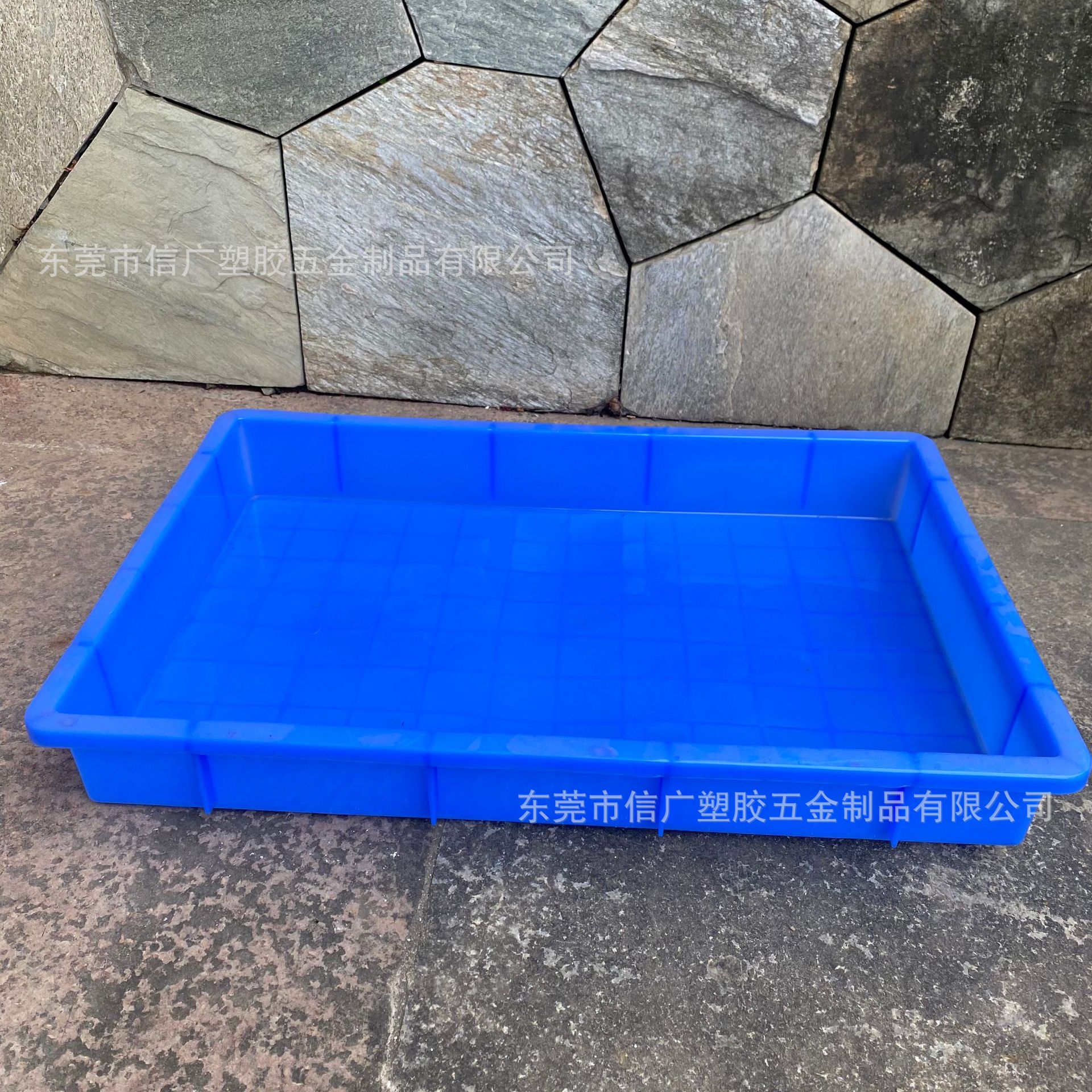 加厚塑料方盘鱼钩收纳浅胶盆车间周转盘塑料盒黄粉虫养殖塑胶盆