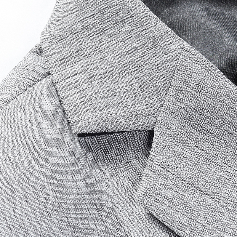 2023 nuevo pequeño traje de los hombres chaqueta de moda slim fit guapo primavera y otoño traje de los hombres casuales británicos chaqueta