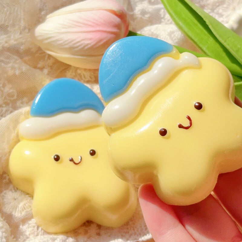 かわいいナイトキャップ、星、泥、ピンチおもちゃ、おやすみ五芒星、減圧おもちゃ、減圧ピンチおもちゃ|undefined