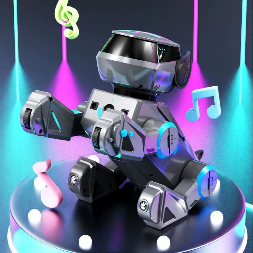 Induction robot dog, toy for programming, (Cross-border trading), bluetooth, remote control