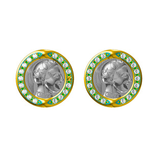 To map and sample silver coins Custom series S925 sterling silver earrings earrings custom processing to find a factory dedicated link