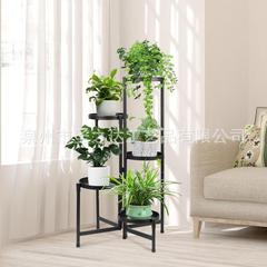 European minimalist multi-layer indoor outdoor plant stand shelf floor-standing living room balcony pothos green plant pot stand