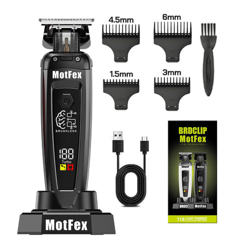 MotFeX  BRDCLIP 联名MotFeX-116专业无刷电机电推剪发廊跨境热卖|undefined