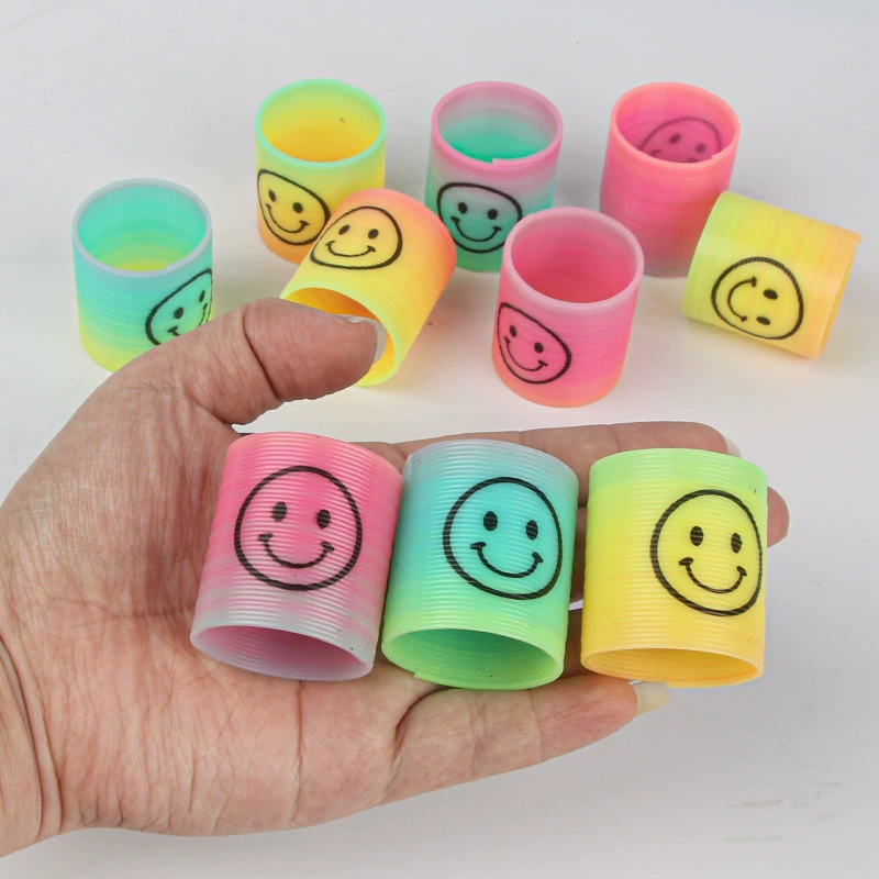 Small Slinky, telescopic magic elastic ring, toy for kindergarten, 3.2×3.5cm, wholesale