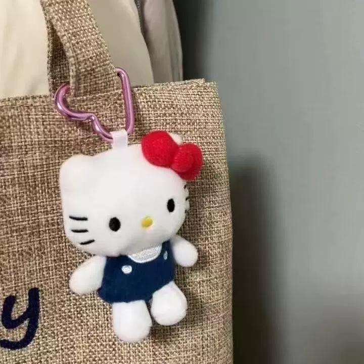Плюшевый брелок (Sanrio) Hello Kitty, плюшевая кукла-талисман, размеры 10–16 см