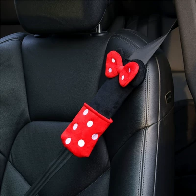 Cartoon Children's Female Seat Belt – Seat belt shoulder pad - minnie-227cm