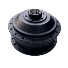 MW-135山地车轮毂电机250W右出线铝合金轮毂开档135颜色光亮亚黑