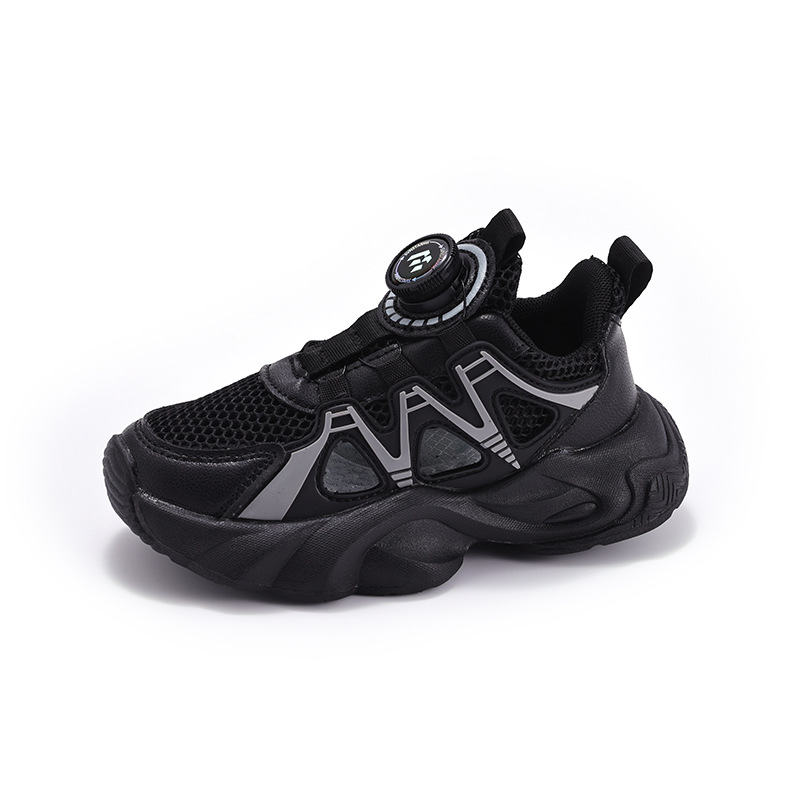 Zapatos deportivos para niños verano 2026 nuevo tipo de zapatos de corrida transpirables de malla para niños sandalias de playa suaves para niñas