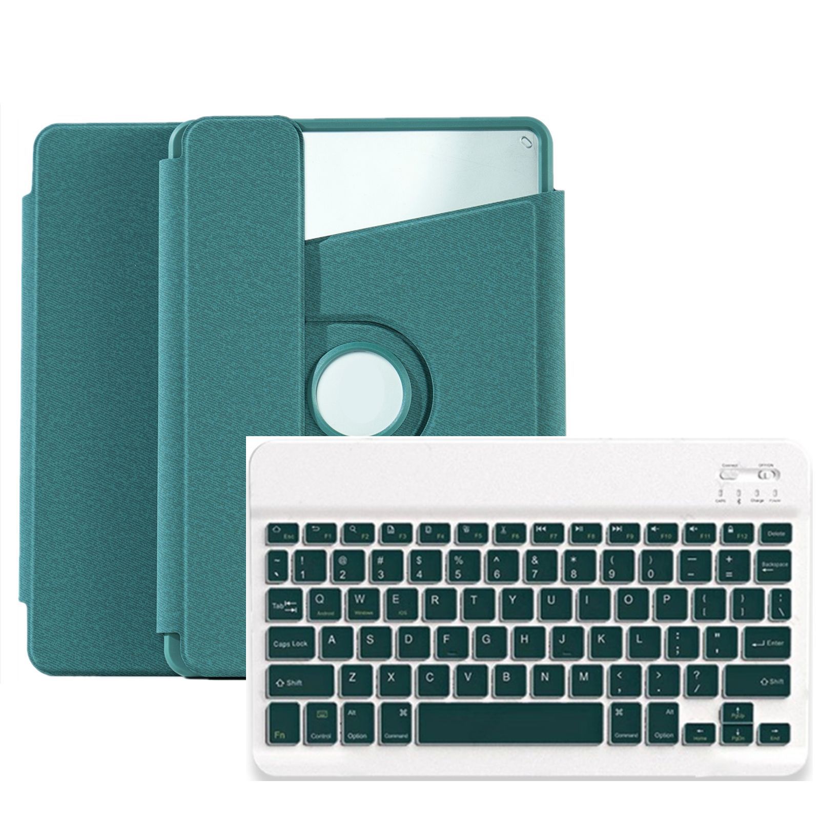 Adecuado para Xiaomi 6Pro RGB retroiluminación Bluetooth teclado funda de cuero Redmi SE11 acrílico giratorio 11.5 teclado funda