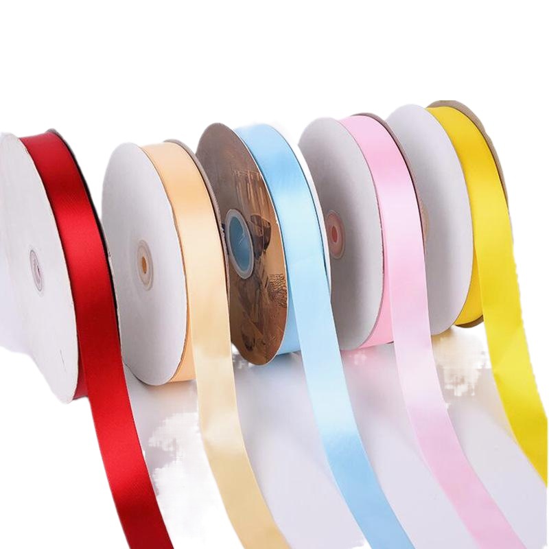 [Tianyi Mei] en stock 8 puntos cinta de poliéster accesorios textiles cinta de embalaje de regalo de 2,5 cm