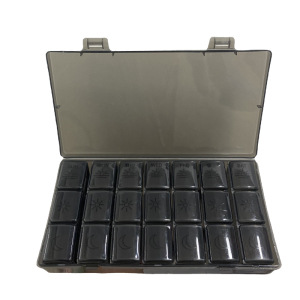 글자 인쇄 블랙 케이스 블랙 격자 무늬; 플라스틱