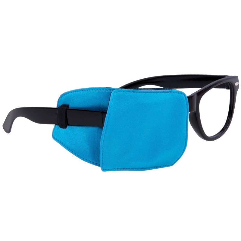 Gran cubierta negro máscara de ojo de los niños monocular estrabismo ambliopía sombreado formación corrección bloqueo parche ocular protección ocular