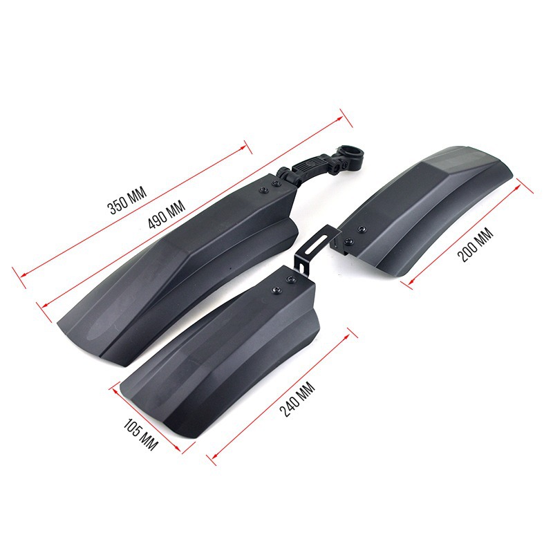 Snowmobile 4,0 baldosas de barro de ancho (20-26 pulgadas Universal)