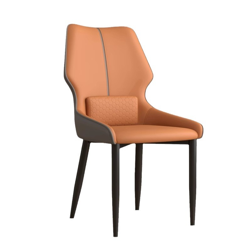 silla moderna silla de comedor de lujo ligera simple mesa de comedor mahjong casera silla de hotel casual mesa de té silla de negociación al por mayor