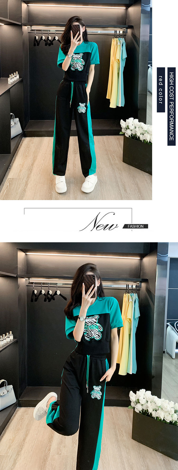 B0889 1220K ĐỒ BỘ NỮ DONREIC NGẮN TAY CẢ BỘ 2 MÓN MÙA HÈ THỜI TRANG NỮ G04 SẢN PHẨM MỚI