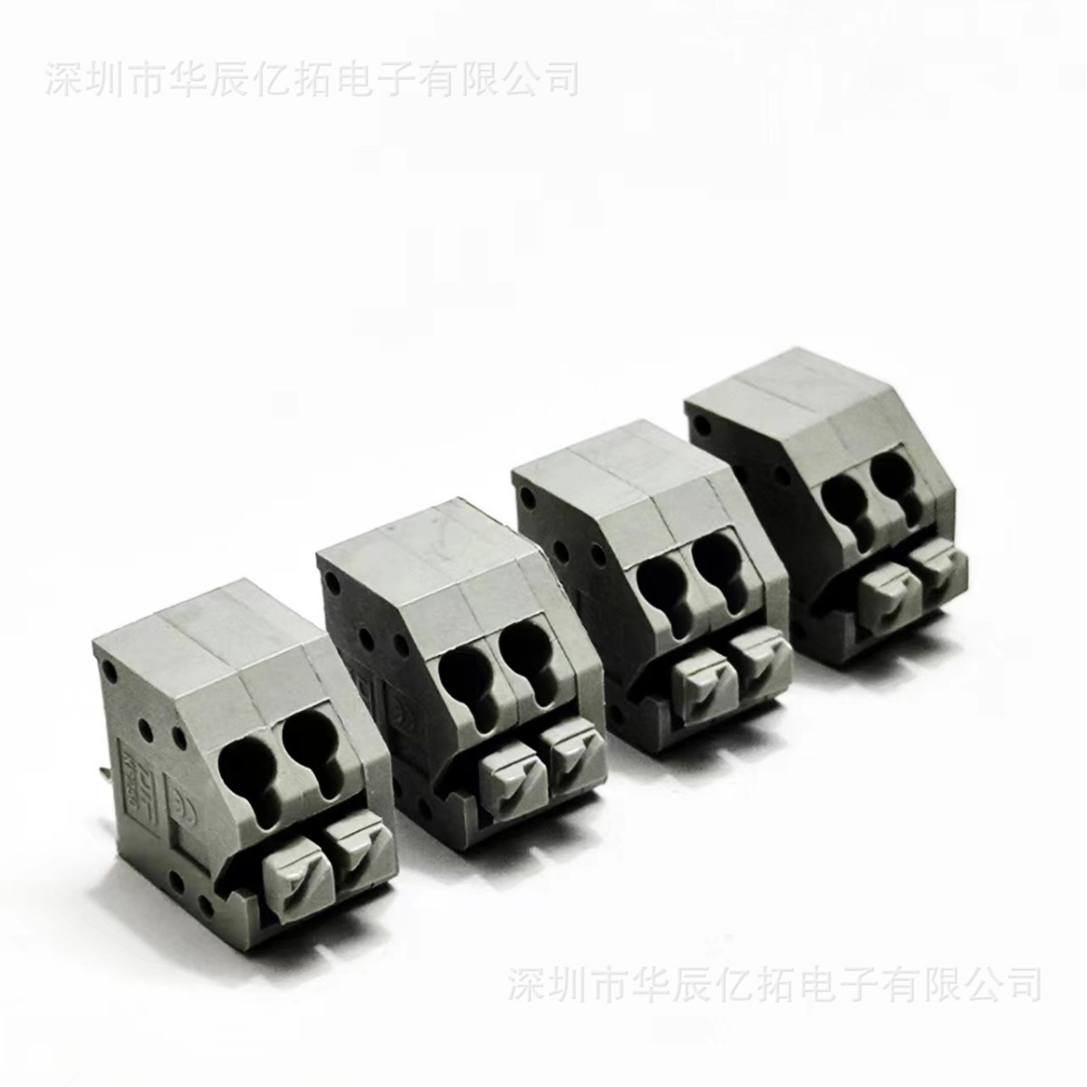 3.5mm间距250A/B 正反脚 180度直针针座连接器插座大电流接线端子