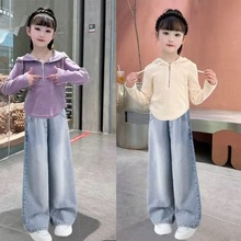 （淘宝抖音质量）女童秋装卫衣2025新款女大童秋装韩版上衣