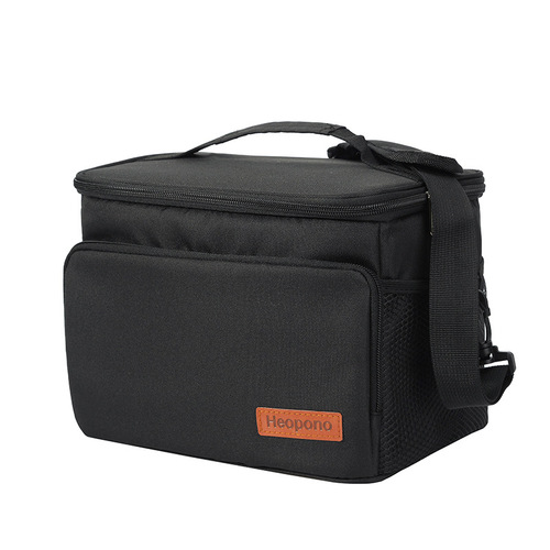  New Printed Oxford Fabric Hot Pressed Waterproof Insulated Bag Crossbody Hand-Body Insulated Bag for Students with Rice