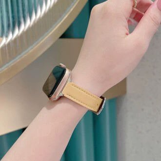 [新款适用苹果iwatch超纤耐磨表带现货批发男女applewatch苹果表带]