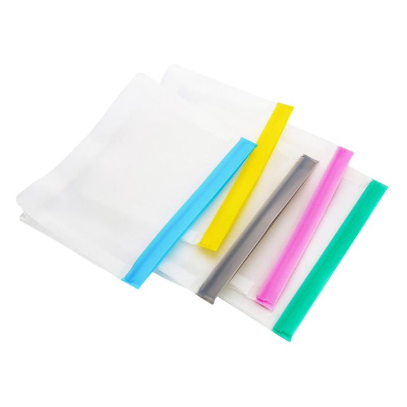 Sellado PEVA bolsa de mantenimiento fresco bolsa de envasado de alimentos bolsa de plástico sellado bolsa de auto-Sellado espesado refrigerador denso congelado PEVA bolsa de alimentos