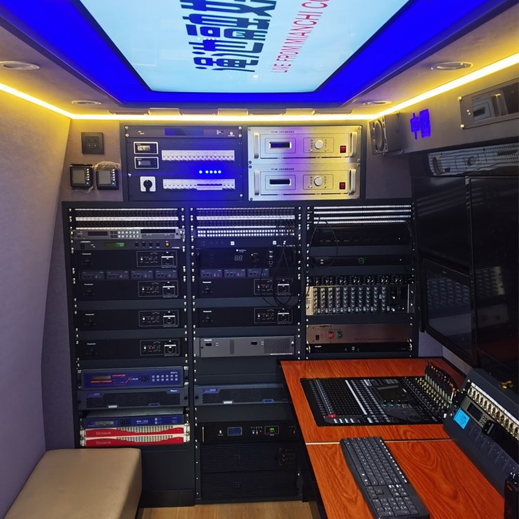 中科天彩致力于打造专业版5G+4K电视转播车 广播直播车