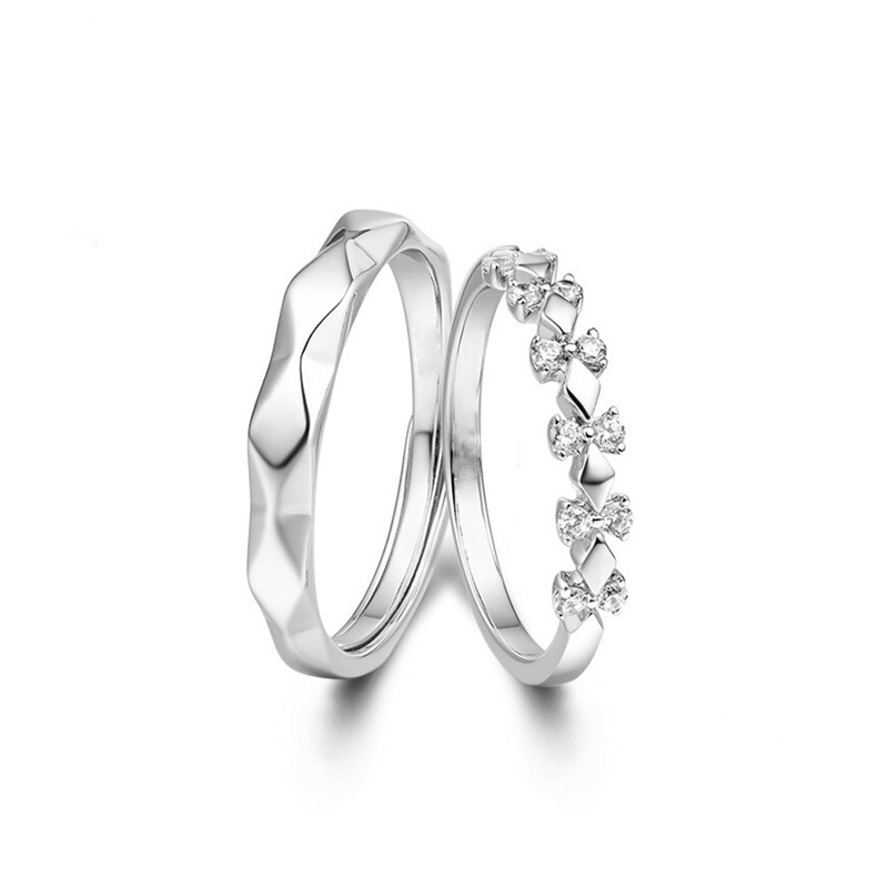 Coronation ring for love couple's plain ring a pair of rings small design birthday gifts for male and female friends