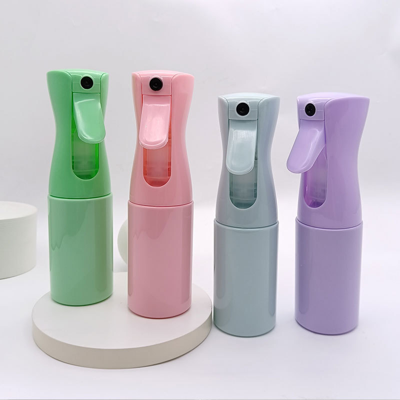 紈媚企鵝噴霧瓶彩色瓶持續噴水壺細霧澆水不間斷家用噴水瓶美發