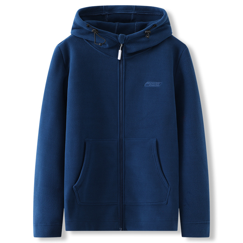 Velvet hoody