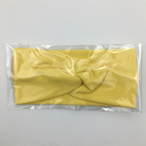 Baby headband, children's hair accessories, skin-friendly, pure color thread cotton headband, simple and versatile hair accessories, best-selling in Europe and America