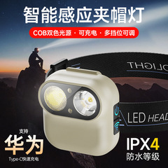 新型の強い光のヘッドライトはカメラの防水充電をまねて長く持続します。