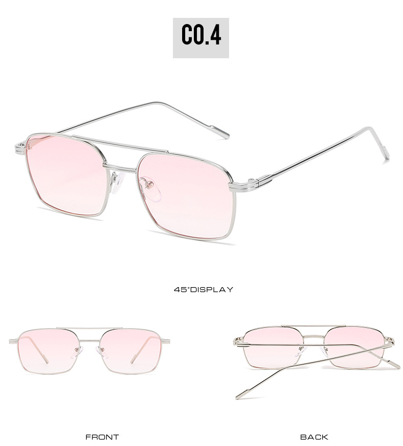 45g Weight Full Frame Glasses Structure Sunglasses Classification Ac, UV400 Protection Lens Material Square Glasses Style Travel, Daily Occasion Gradient Color, Solid Color Pattern All Seasons Season Unisex Gender Casual, Simple Style Style Grey, Black Color Casual Simple Style Gradient Color Solid Color Ac UV400 Protection Square Full Frame Women's Sunglasses 8