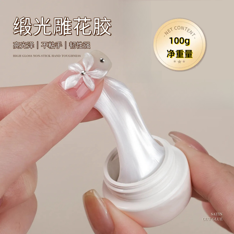 Satin carved glue-100g