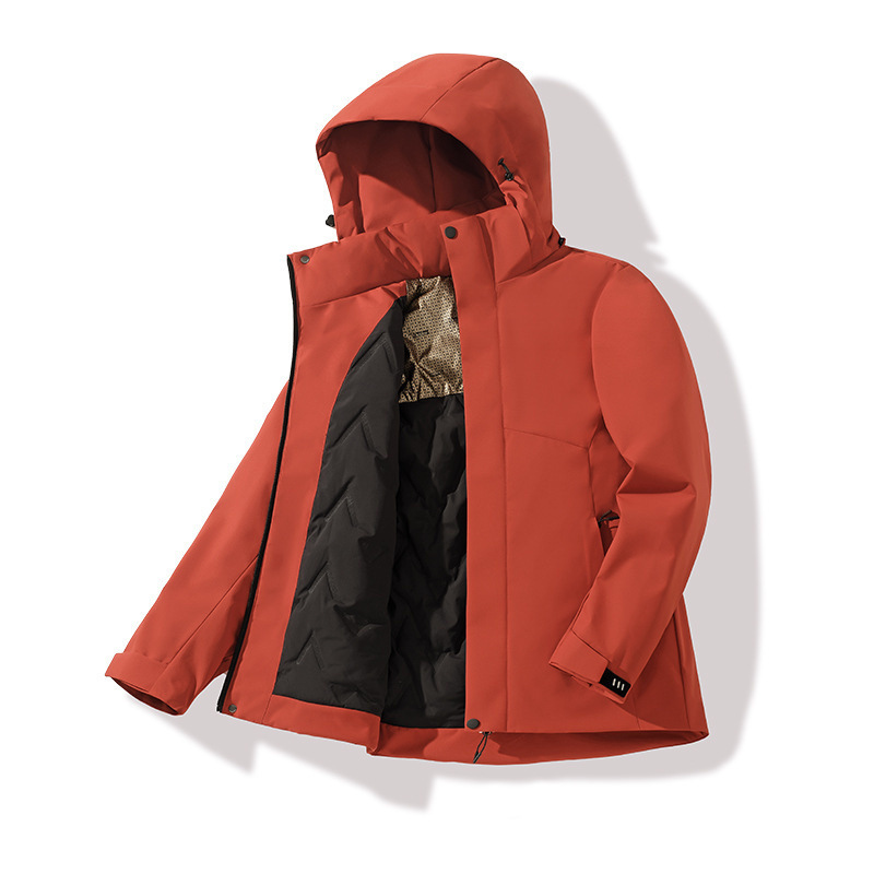 2025 Jacket Men's and Women's Winter Thickened Warm Cotton Jacket Graphene Heated Inner Mountaineering Jacket Manufacturer
